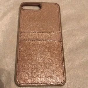 Michael Kors iPhone cardholder case